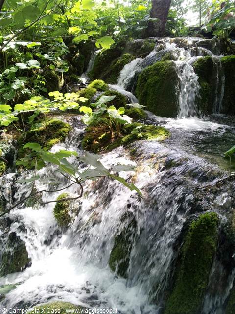 The Plitvice lakes