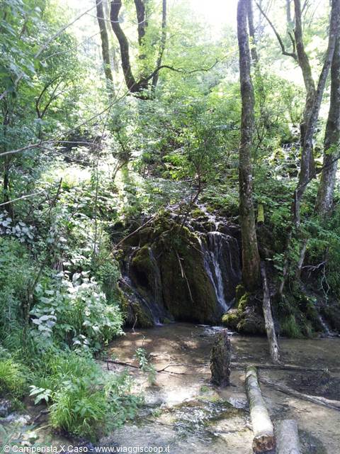 The Plitvice lakes