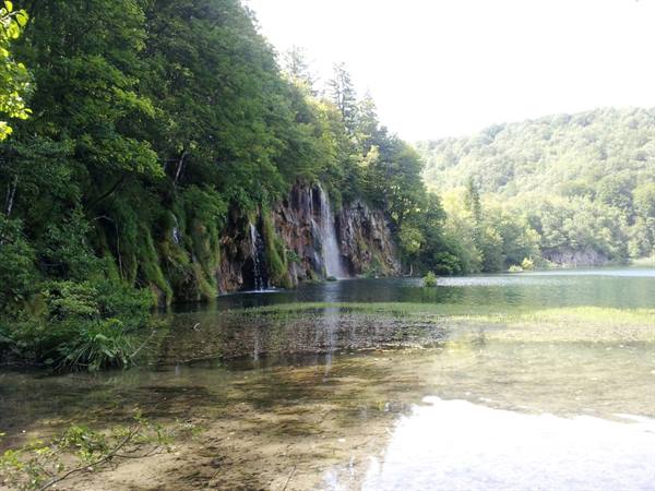 The Plitvice lakes