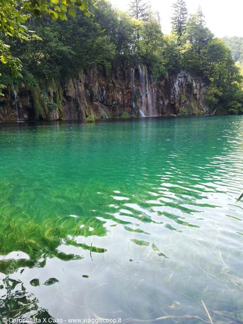 The Plitvice lakes
