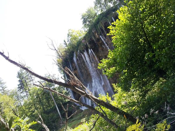 The Plitvice lakes