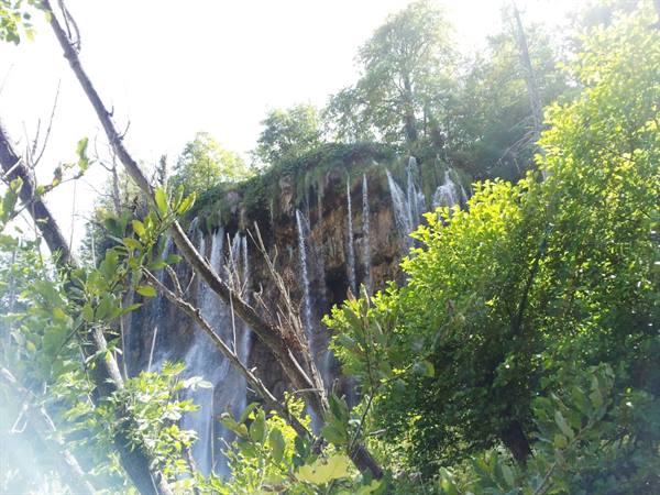 The Plitvice lakes