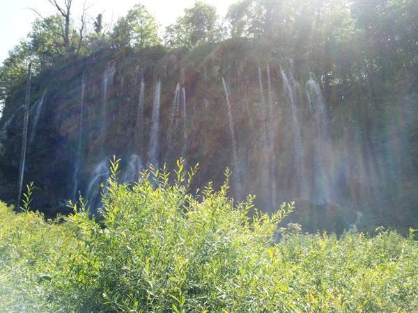 The Plitvice lakes