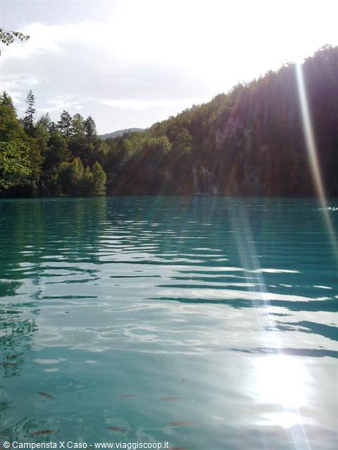 The Plitvice lakes