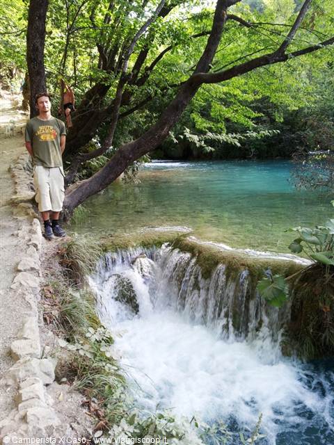 The Plitvice lakes