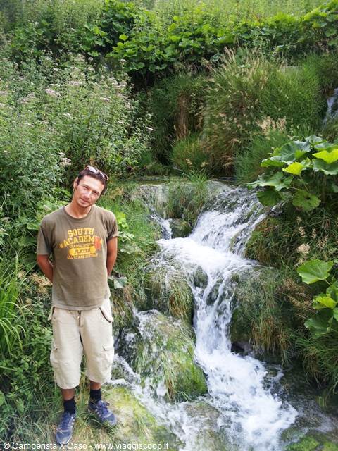 The Plitvice lakes