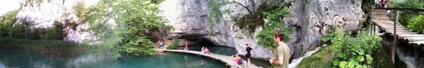 The Plitvice lakes