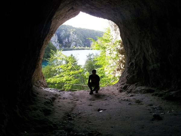 The Plitvice lakes