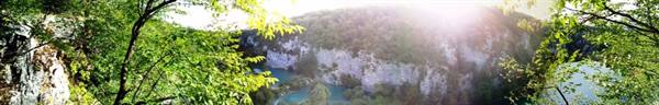 The Plitvice lakes