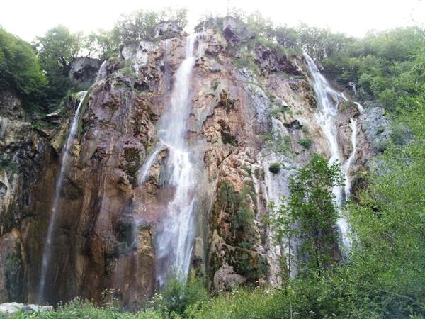 The Plitvice lakes