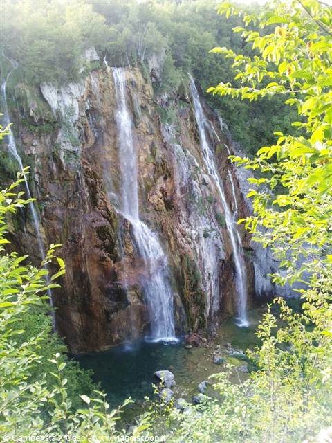 The Plitvice lakes
