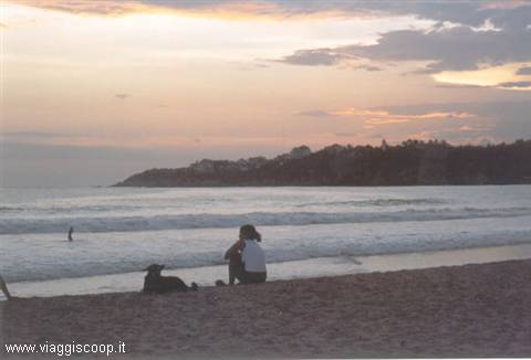 Sunset over the Pacific