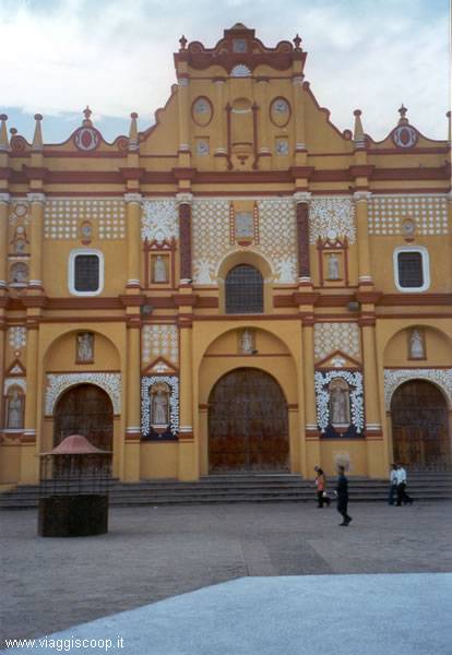 The cathedral of San Cristobal de Las Casas