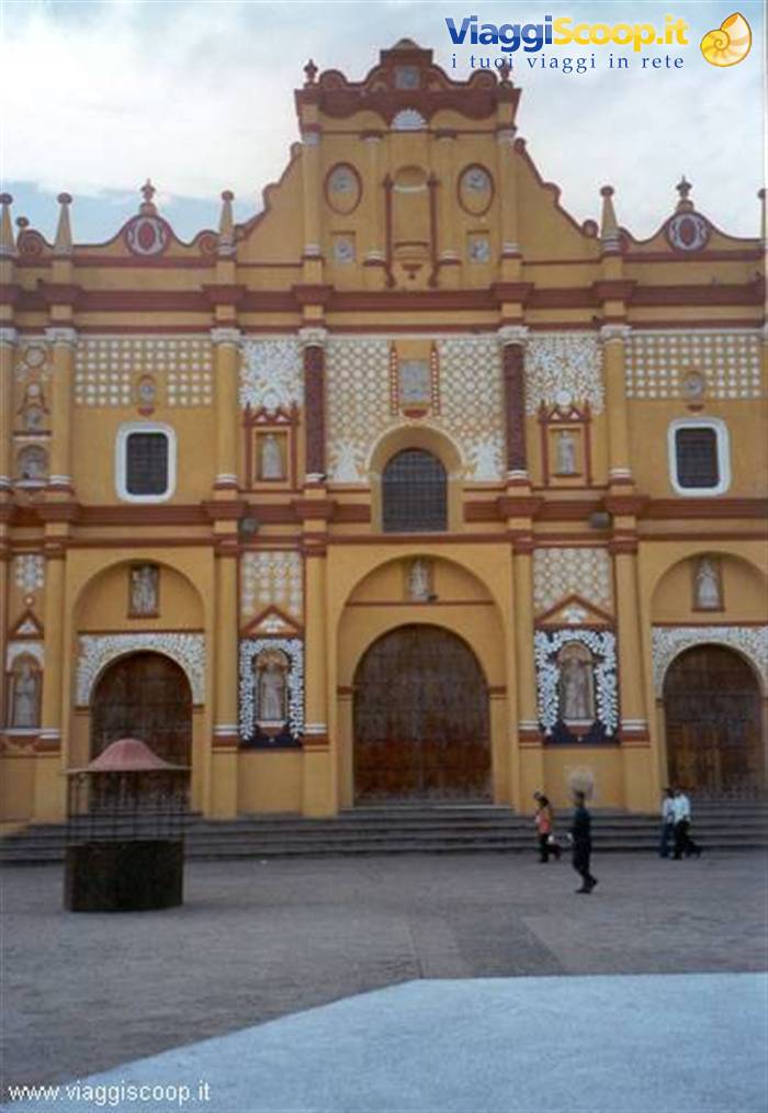 The cathedral of San Cristobal de Las Casas