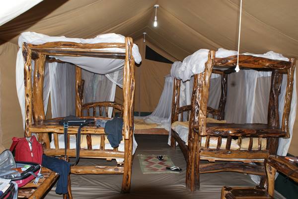 The tents of Ndololo