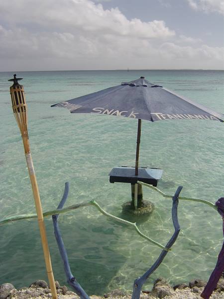snack bar on the water!