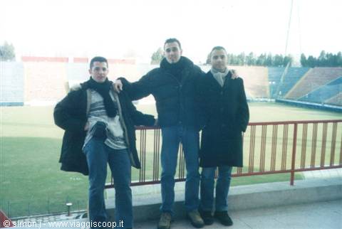 Inside the stadium