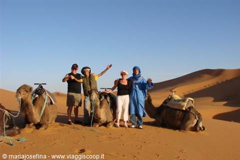 our tour in the Erg Chebbi desert