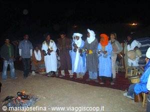 our night in the desert with Berber music