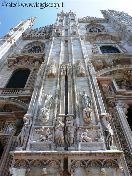 Facade of the Milan Cathedral