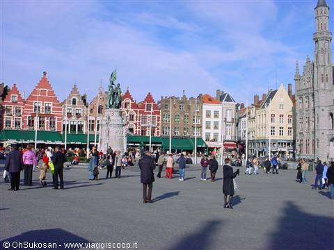 Bruges, the main square