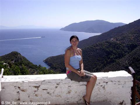 Panorama from the old town - Alonissos