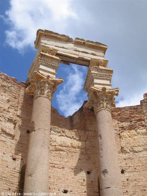 columns of the basilica