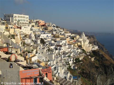 Thira in the afternoon