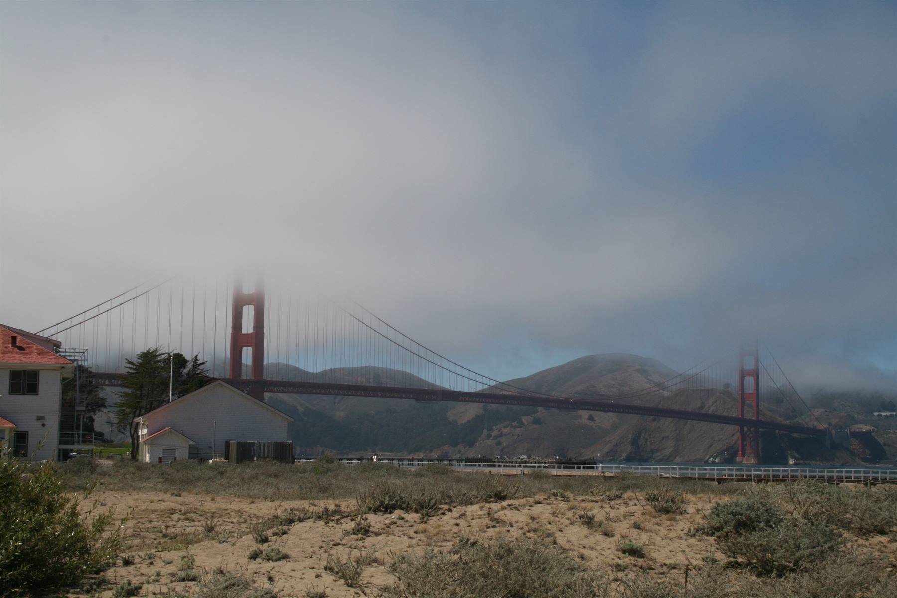 Golden Gate in the fog