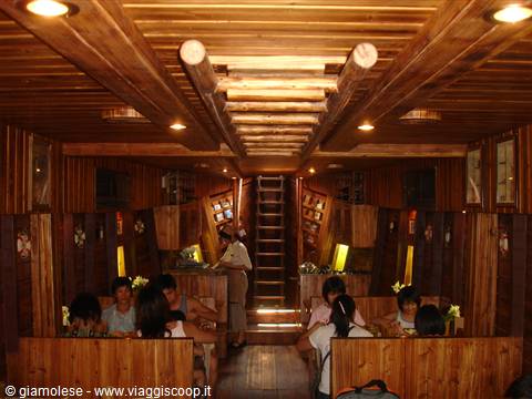 the galleon below deck