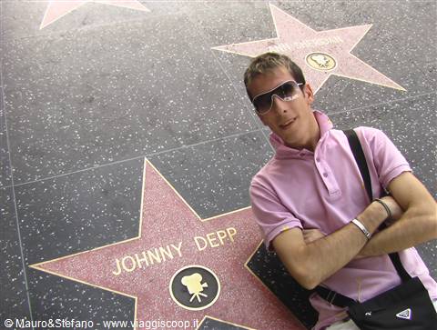 Stefano and Jhonny Depp Star...