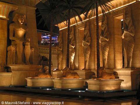 Inside the LUXOR....