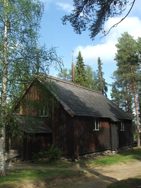Sodankyla, the oldest church of Lapland