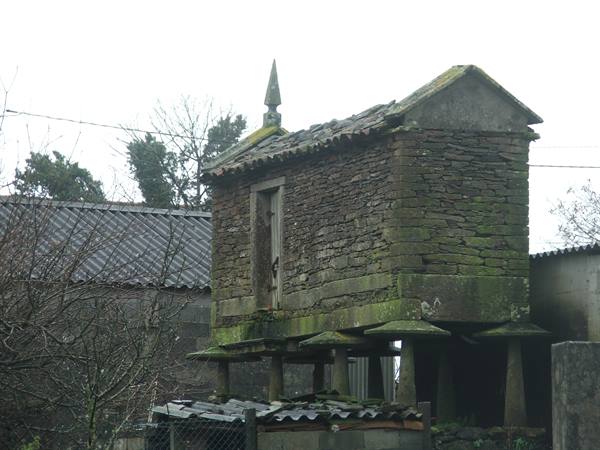 Galician granary, horreos