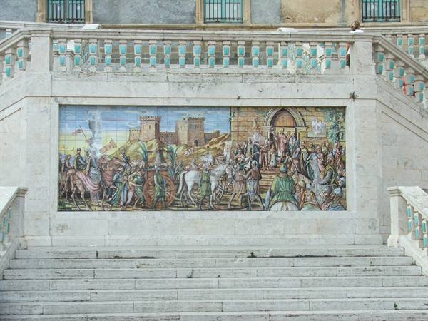 Caltagirone, details.