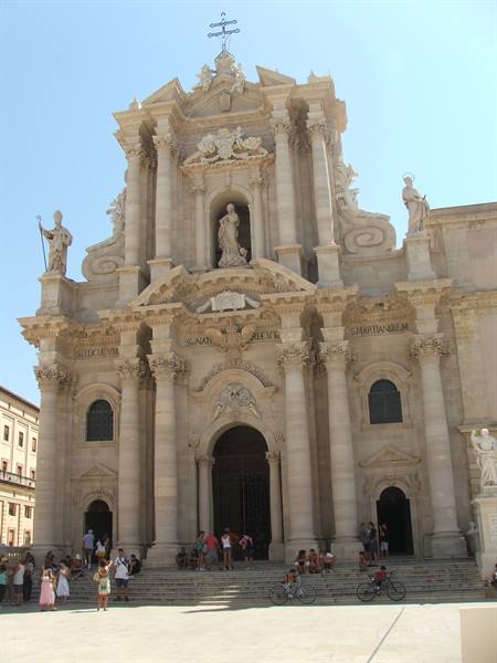 Ortigia, the Cathedral.