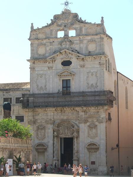 Ortigia, Church of Santa Lucia.