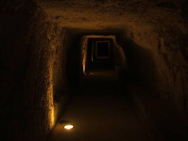 Ortigia, the Bunker under the cathedral square.
