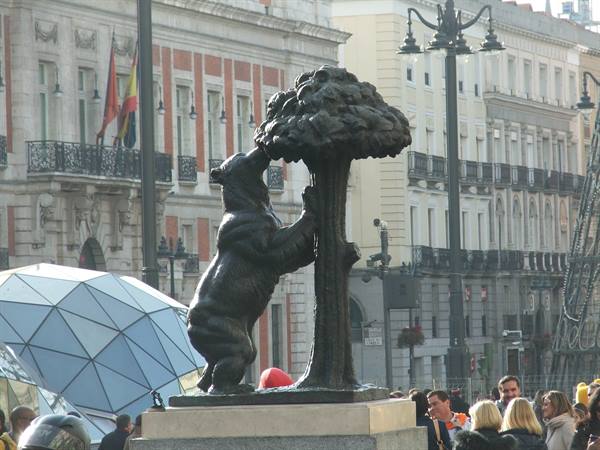 The bear, symbol of Madrid