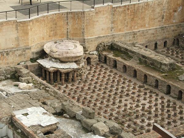 Roman baths.