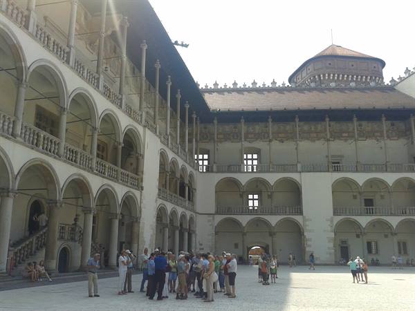 Wawel Castle, inner courtyard