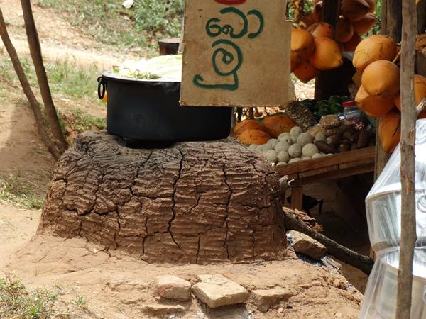 ..the stove for corn cobs......