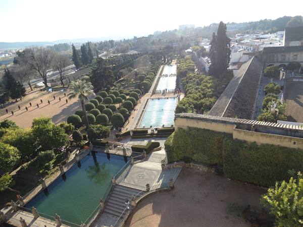 Córdoba, gardens of the Alcazaba