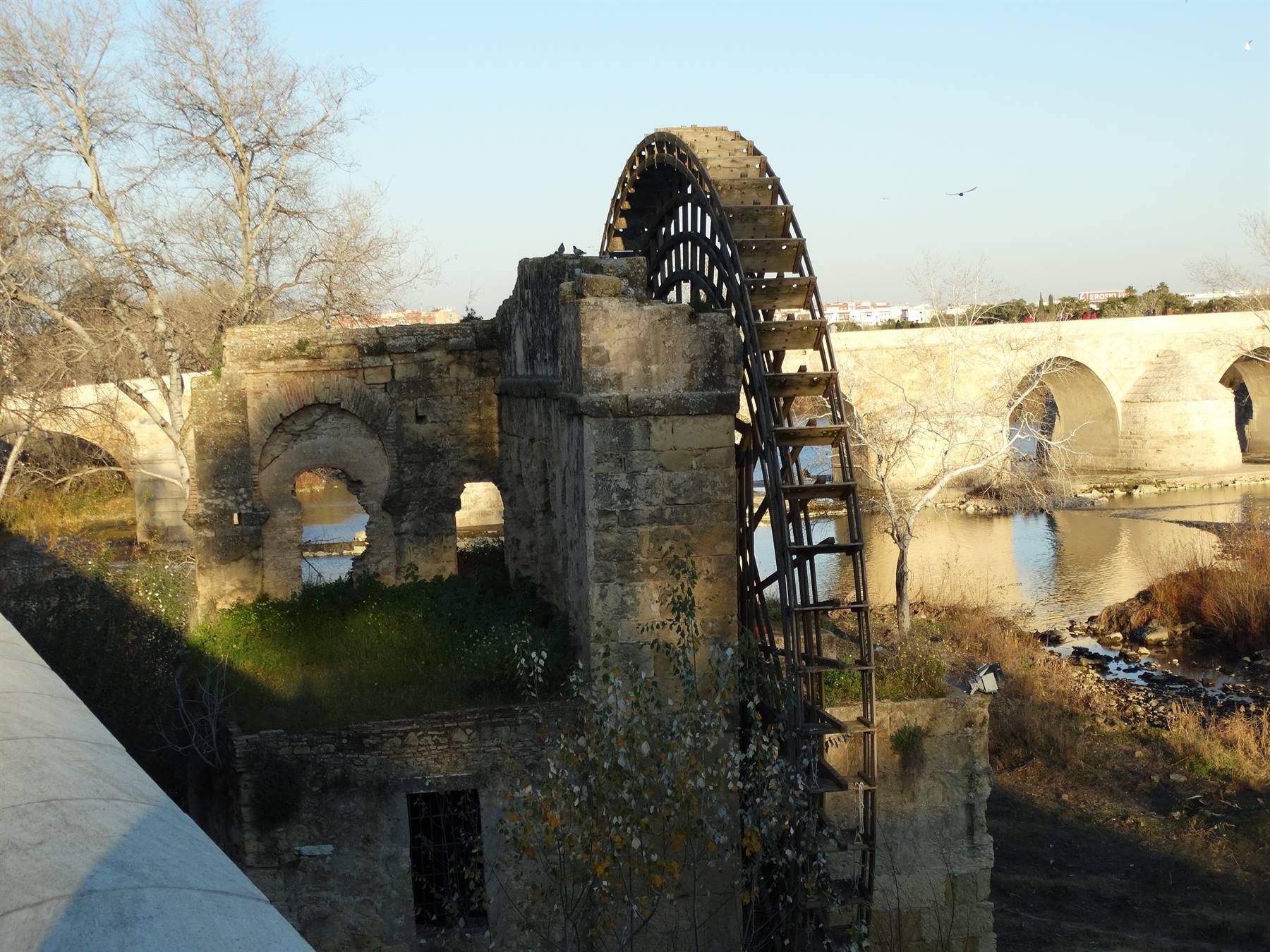 Córdoba, the mill near the Roman Bridge
