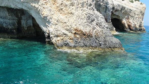 Blue caves