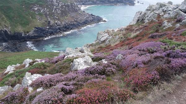 Cliffs..and moorland..