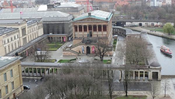 Museum Island from the cathedral dome