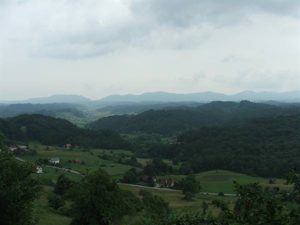 Inner border between Croatia and Slovenia