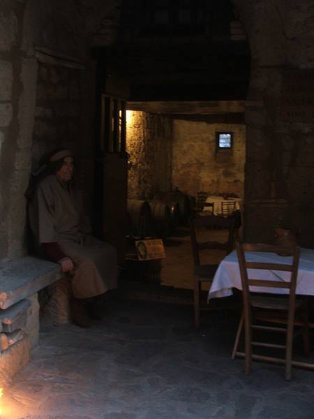 Civita di Bagnoregio,living nativity