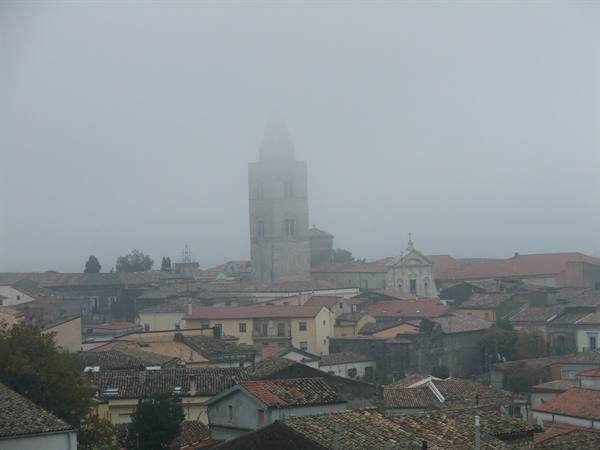 Melfi in the fog